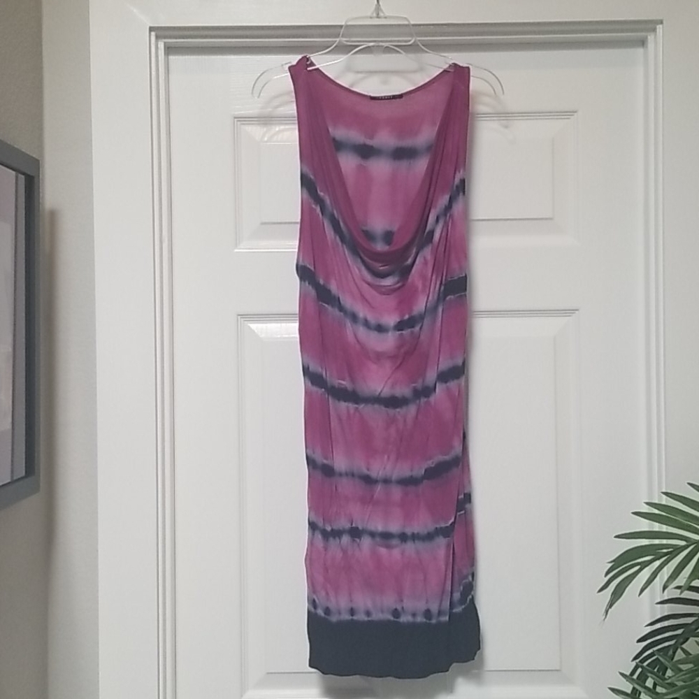 Purple Tie Dyed Dress